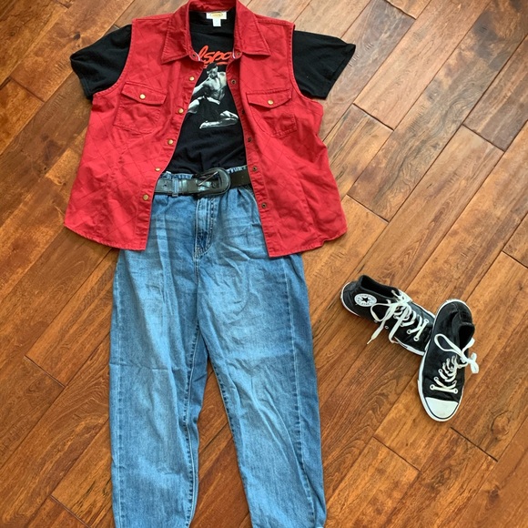 Talbots Jackets & Blazers - 🌸 2/30 Vintage Talbots Jean Vest 🌸